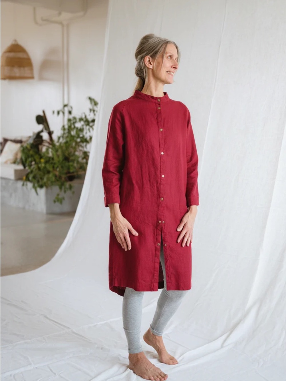 Cedar & Vine Green Ebb & Flow Jacket Size XS Made In Canada Sustainable Casual